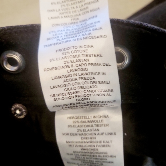 Current/Elliott High Waist 7 Pocket Studded Stiletto Luminary Skinny Jeans Sz 26 - Picture 13 of 14